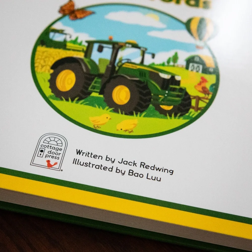 John Deere Book & Tractor Flashlight Set - Picture 3 of 12
